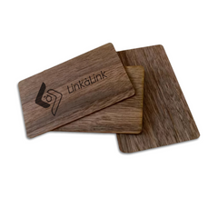 Biglietto da Visita Legno Scuro + Account piattaforma digitale